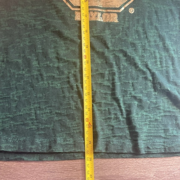 EUC Women’s Medium Blue 84 Green Baylor University  Muscle Tank - Picture 6 of 7